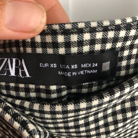 Black and white Gingham Trousers - Picture 2 of 4